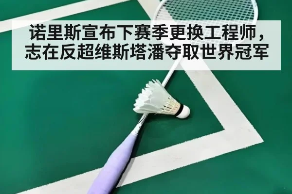 诺里斯宣布下赛季更换工程师,志在反超维斯塔潘夺取世界冠军